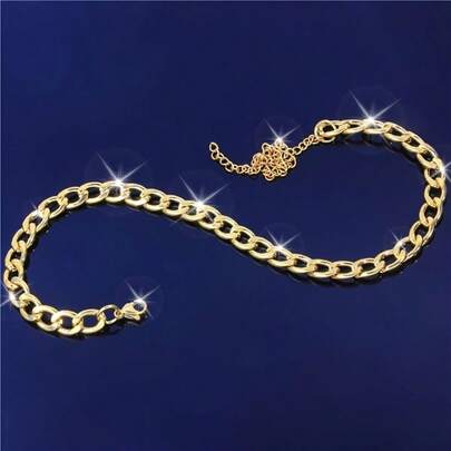 14K Gold Plated Minimalist Bracelet, Vintage Bohemian Style, Suitable For Beach Parties, Summer Holidays And Casual Outfits