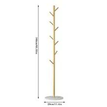 1pc Metal Simple Coat Storage Rack, Household Floor Standing Coat Storage Rack, Bedroom Vertical Clothes Hanging Stand, Clothes Storage Organizer For Bedroom, Bathroom, Living Room, Closet, Corridor, Office - Dorado - Ver 4
