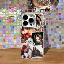 L-Lara Raj  K-Katseye Phone Case For IPhone 17 16 15 14 13 12 11 Ais/Pro/Max/Plus White Matte Shockproof Cover - z4 - 查看 2