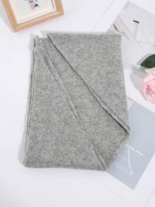 1pc Women's Fashion Simple Casual Solid Color Triangular Scarf/Headscarf, Suitable For Daily Outing And Party Matching