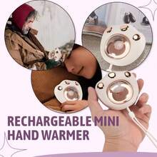 OBOVAY 1200mAh Hand Warmer Cat Paw Rechargeable Built-In Battery For Students Winer Fast Usb Heater Portable Warmer For Women's Hand