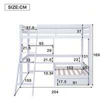 Kids Bed Frames, Headboards & Footboards - White - View 9