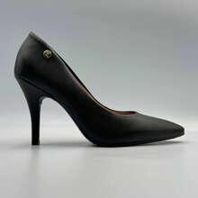 Vizzano Women's Pumps 1220.315 Thin Heel With 10 Cm White Bride Revelion Wedding - 黑色/霧面 - 查看 4