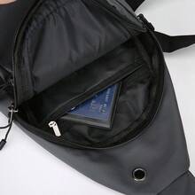 Large Capacity Multi-Pocket Fashion Chest Bag, Crossbody Shoulder Bag, Suitable For Travel, Business Trip, Festivals, Gifts - Multicolor - View 9