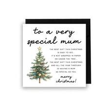 Mom, The Best Gift This Christmas Is You, A Very Special Mom Christmas Card, Mom Christmas Cards, Special Christmas Gifts - Multicolor - View 9