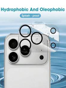 3 pezzi Pellicola protettiva in vetro temperato compatibile con 17 Pro Max, 17 Air, per proteggere la fotocamera posteriore. Compatibile con 17 Air, 17 Pro, 17 Pro Max, 16, 16 Pro, 15, 14, 13, 12, 11 Pro, Pro Max, Plus, Mini. Pellicola protettiva 3D per obiettivo, resistente ai graffi, facile da installare. Adatta per uso quotidiano, in ufficio, a casa. Protezione impermeabile e antiurto per la fotocamera del telefono, resistente ai graffi.