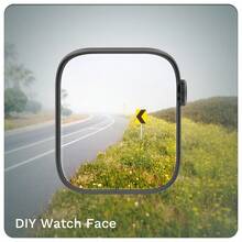 1.83 英寸全触摸屏多功能户外运动智能手表，支持无线通话和短信、计步器、健身追踪器，男女皆宜的礼物，兼容 Android 和 IOS