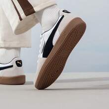 Puma 彪馬SuedeMayuUp防滑耐磨輕便復古厚底麵包鞋增高休閒鞋 380686-01 - 米白色 - 查看 2