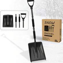 Pelle à neige amovible - Grande lame pour un déneigement sans effort, pelle à glace pour voiture