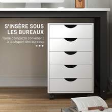 Filing Cabinets - White - View 6