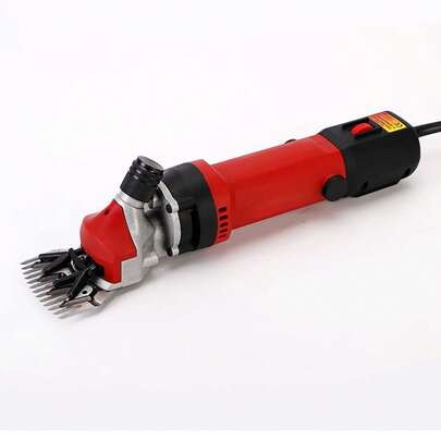 Electric Sheep Shears, 3 Durable Blades, Farm Animal Clipper, 6-Speed Adjustable & Anti-Overheat, For Sheep, Goats, Alpacas, Horses Small & Medium Livestock, Professional Heavy Duty (Red)