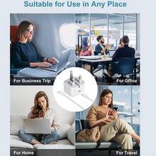 20W USB-C 英国插头快速充电器和 1M USB-C 转 USB-C 线缆，兼容 17/17 Pro/17 Pro Max/16/15， - 英規插(220-240V) - 查看 6