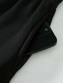 (2PC)VTUTOK Couple's Unisex Men's Printed Round Neck Sports Shirt And Pants Set, Street Style Long Sleeved Sports Shirt Top+Drawstring Waist Sports Pants Casual Set, Autumn And Winter Round Neck Sweatshirt And Pants Set,MR/MRS - 女士-杏色 - 查看 4