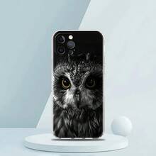 Funda de Animal León Lobo Tigre para  16 15 14 13 12 Pro Max, Cubierta Transparente Suave para  11 Pro Max 7 8 Plus XS XR, Compatible con funda de  17, funda de  17 Pro, funda de  17 Pro Max - b3 - Ver 2