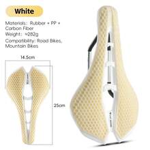 WEST BIKING Hive自行车座垫 - 公路车减震透气骑行座垫 | 镂空减压3D气流坐垫舒适座垫 - 彩色 - 查看 19