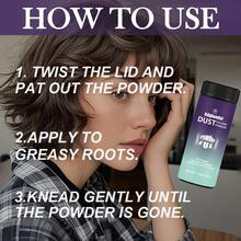 Adglamful Women's Volumizing Powder, Instantly Voluminous, 1s Absorption, Delicate Styling, Creates High Crown, Natural Non-Chalky Finish, Perfect For Rushing Out, Dates, Gatherings - Hair Styling Powder - View 10