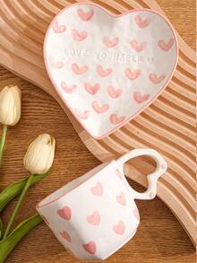 1 Conjunto de Xícaras de Café Cerâmicas com Borda Dourada, Pires com Design Elegante de Cisne, Adequado para Casa, Chá da Tarde, Ao Ar Livre, Festa, Presente, Aniversário, Casamento, Jardim - Multicolorido - Visão 4