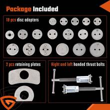 GEARZAAR UNIVERSAL NEW BRAKE CALIPER PISTON REWIND WIND BACK TOOL KIT 22 PIECES SET - Default - View 10