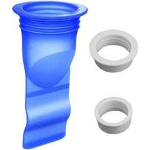 4 Paquetes de Prevencin de Reflujo de Drenaje de Piso Drenaje de Suelo Antiolor de Goma Vlvula de Drenaje Unidireccional de Silicona para Tubera de Fregadero en Bao Cocina Lavandera azul 4 - azul 4 - Ver 3