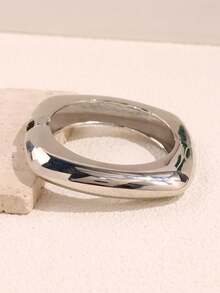 Vòng tay bản to đính hạt hình học màu bạc phong cách Punk, vòng tay thời trang đường phố Hip Hop, quà tặng trang sức cho phụ nữ. - Nhiều màu - Xem 14