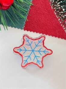 6 pièces Pinces à cheveux de Noël mignonnes et minimalistes pour enfants, accessoires de pinces à cheveux de dessin animé pour filles