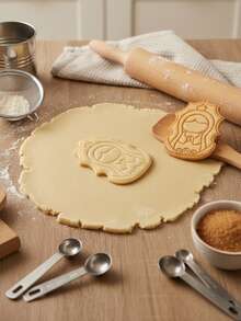 AG MANUALIDADES Virgin Cookie Cutter Virgin Christmas Stencil - Purple - View 8