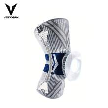 veidoorn 1个专业运动护膝，升级弹簧设计，适用于室内/室外运动、骑行、徒步、跑步、羽毛球等，透气设计，舒适衬垫，弹性材料，健身配件，护膝，羽毛球运动员，跑步者 - 彩色 - 查看 8