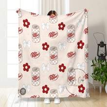 Soft Flannel Throw Blanket - Cozy And Warm For Sofa, Bed, Office And Travel - Perfect Christmas, Mother's Day And Holiday Party Gift - Multicolor - View 10