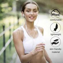 3.5mm Jack Wired Earphones - High Quality Sound, Noise Reduction For Voice Calls - For Men & Women - Compatible With Mobile Phones, Computers, Laptops - Perfect Gift For Music Lovers & Professionals