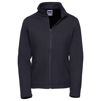 Russell Ladies/Womens Smart Softs Jacket (French Navy) - 100% Polyester - (BC1508)