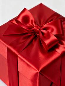 1pc Silky Red Satin Fabric, Faux Silk Draping Material, Dress Lining, DIY Clothing Fabric - Red - View 6