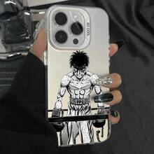 Custodia per telefono compatibile con I-Ippo Makunouchi, adatta per modelli 16, 15, 14, 13, 12, 11, Pro, Max, Plus, Mini, XS, antiurto, in grigio argento opaco, custodia rigida compatibile con modelli 17, 17 Pro, 17 Pro Max - Z1 - Visualizzare 12