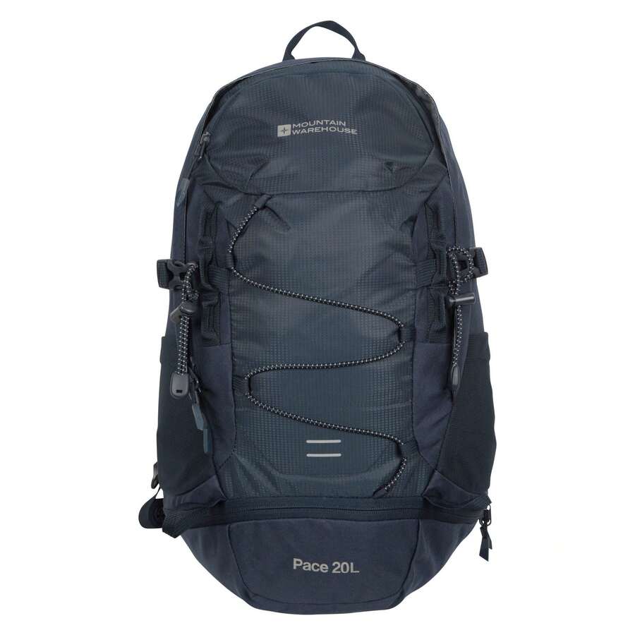 Mountain Warehouse Pace 20L Backpack (Navy) - 100% Polyester - (MW1225) - Blue - View 1