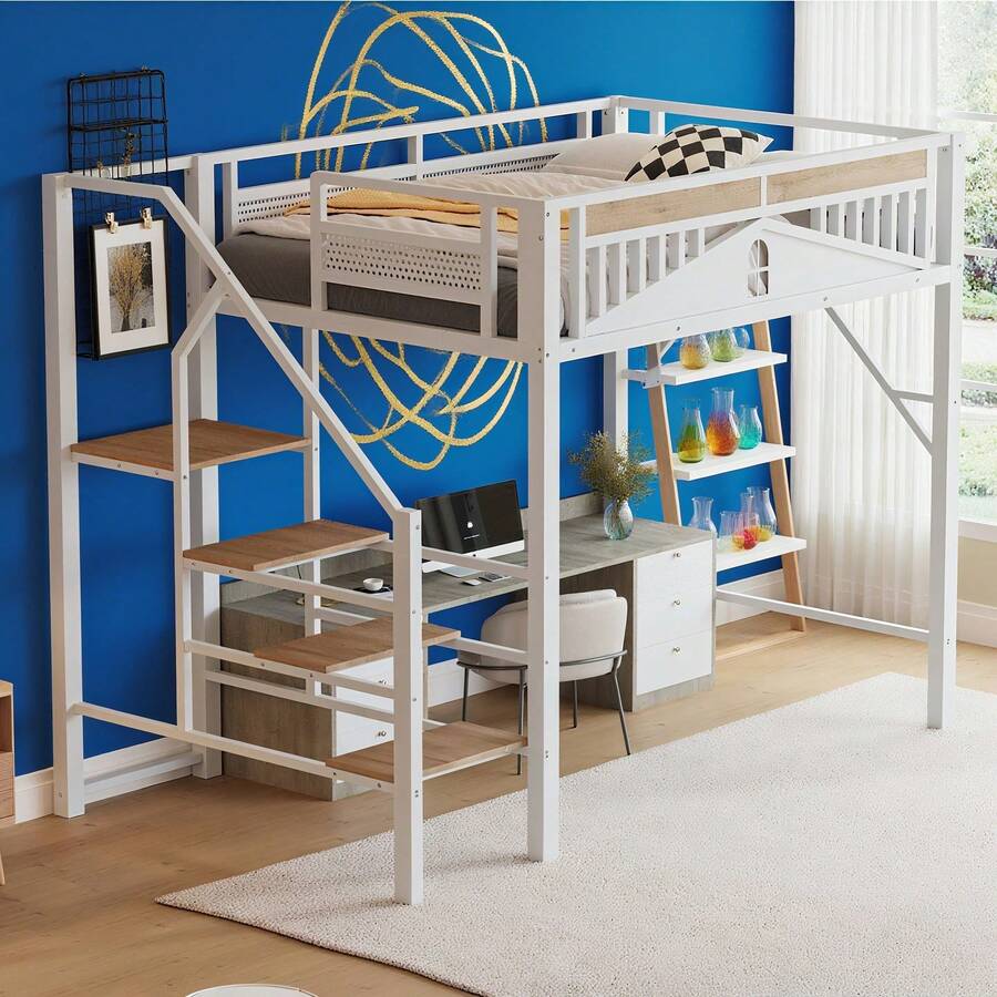 Kids Bed Frames, Headboards & Footboards - White - View 1