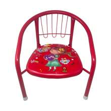 Silla Infantile Niño Niña Resistente Apilable - Rojo - Ver 3