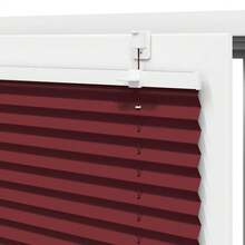 Tenda Lissette Bordeaux Rosso 55x200 cm larghezza tessuto - Rosso - Visualizzare 6