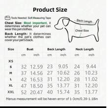 1pc Pet Dog Pajamas, Suitable For Teddy, Poodle, Corgi, New Floral Design, Autumn - Multicolor - View 2