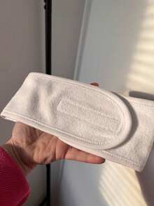 1条定制刺绣发带，自粘式可调节发带，适合洗脸、化妆、美容、瑜伽等场合，女士头饰，情人节/圣诞节礼物，送给亲朋好友的个性化礼物，澳大利亚度假风 - 彩色 - 查看 3