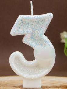 1 Peça Novas Velas de Aniversário Criativas de Número Digital de Amor 0-9, Velas de Aniversário Decoradas com Coração Puro, Velas de Decoração de Bolo de Festa de Aniversário, Velas de Decoração do Dia dos Namorados, Velas de Decoração de Bolo de Aniversário e Festa