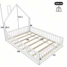 Kids Bed Frames, Headboards & Footboards - White - View 5