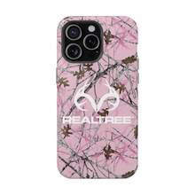 Pink And White Camouflage, Stylish Deer Antler Logo, Hunting Outdoor Collection, Tough Phone Case, Shockproof Series Elegant Secure Grip Lightweight Drop Resistant Lens Protection - Màu hỗn hợp 3 - Xem 2