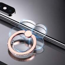 Transparent Phone Ring Holder, 360° Rotatable Finger Ring Stand, Compatible With Most Phones, Tablets And Phone Cases Compatible With IPhone, Android Phone, Gift For Birthday, Family, Friends Phone Grip Phone Holder