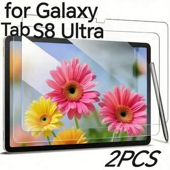 2PCS Transparent High-Definition White Film Is Suitable For Tempered Film Of Galaxy And Other Series Of Tablets. They Are Galaxy Tab S10/Galaxy Tab A9/Galaxy Tab A9+ 11/ Screen Protectors Of Various Types, Such As Bubble Free, Scratch Resistant, Screen Protector, And Full Coverage Screen Glass Film, Protect The Screen And Are Easy To Install. Tempered Glass Screen Protectors That Are Bubble Resistant, Scratch Resistant