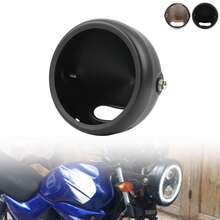 Copertura per faro a LED per motocicletta per Harley Dyna FXD Sportster XL1200 XL833, accessorio protettivo per faro da 5-3/4 pollici per motocicletta