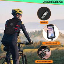Running Vest For Women Men Lightweight 194g/8 Bags Hydration Backpack Phone Holder Vest For Hiking Trail Cycling Race Marathon Running Entials