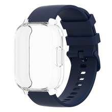Correa de silicona + Funda de TPU compatible con el reloj inteligente Redmi Watch 5 Active Lite, banda de muñeca y funda para Redmi Watch 5 Active Lite