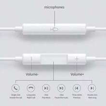 USB C 耳机入耳式耳机，带 Type-C 插孔，内置降噪功能，三键线控，用于控制音乐、通话和音量，入耳式耳机兼容 17 16 15/Plus/Pro/Pro Max 系列，兼容三星 Galaxy S25/S24/S23/S22/S21、iPad，3.5 毫米有线耳机插孔兼容 iPhone6/5/4/iPad/Air/Computer/MP3 播放器