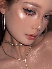 Cappuvini 1 件装珠光全身闪光喷雾、面部和肩部高光液 - 彩色 - 查看 5