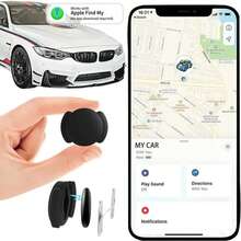 Thiết bị theo dõi xe hơi mini từ tính, Thiết bị định vị AirTag, Vỏ từ tính, Thiết bị theo dõi GPS, Thiết bị theo dõi GPS ô tô, Định vị chính xác tầm xa, Thiết bị chống thất lạc định vị toàn cầu, Thiết bị định vị thông minh mini, Tìm bằng một cú nhấp chuột, Thiết bị theo dõi GPS tương thích với nền tảng "Apple Find My", Thích hợp cho ô tô, xe máy, xe đạp và các thiết bị theo dõi và định vị chống thất lạc khác, Chỉ hỗ trợ IOS - Nhiều màu - Xem 2