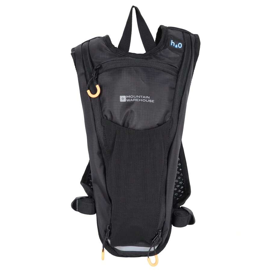 Mountain Warehouse Trail Hydro 2L Backpack (Black) - 100% Polyester - (MW4001) - Black - View 1